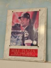 Mike Piazza Photo Plaque