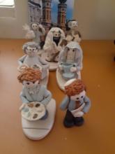 Lorna Sakalovsky  - Porcelain - Various figures