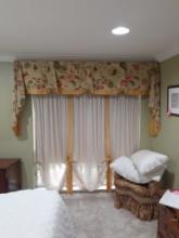 Curtains and rods