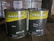 Lot Sold by the Unit - Case of (4) Matrix Top of the Line Automotive Paint - Assorted Colors