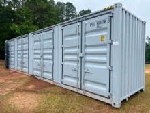 40 FT MULTI-DOOR SHIPPING CONTAINER (HIGH CUBE)