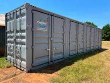40 FT MULTI-DOOR SHIPPING CONTAINER (HIGH-CUBE)