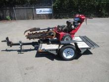 BARRETTO 912 WALK-BEHIND SELF PROPELLED TRENCHER
