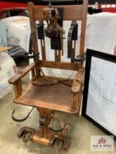 Ohio State Correctional Institute Replica "Old Sparky" Electric Chair