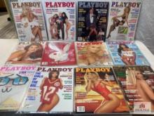 1996 Playboy Magazines complete set of 12