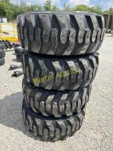 Forerunner Tires on Bobcat Wheels (4) New