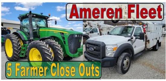 Aug 3rd Ameren Fleet & Equip. Auction Ring 1