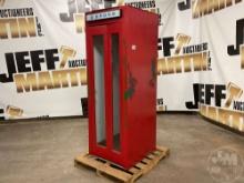 VINTAGE BELL SYSTEM WOODEN PHONE BOOTH WITH USWEST COIN OPERATED