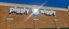 Piggly Wiggly Lighted Outside Sign