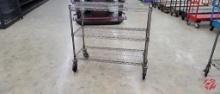 Metro Rack Multi-Deck Stock Cart W/ Casters
