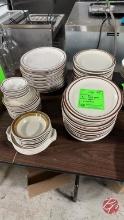 REGO Dinner Plates, Small Plates & Bowls(One Money