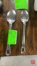 Stainless Steel Slotted Serving Spoons