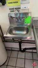 Krowne Stainless Wall Mounted Hand Sink 16"x15"