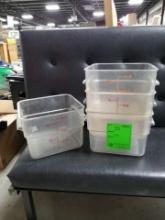Cambro Measuring Containers 12qt
