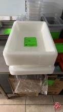 Cambro Containers W/ Lids 12"x18"3.5"