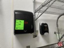 Soap & Paper Towel Dispenser