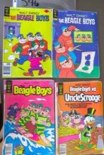 (4) Walk Disney The Beagle Boys Comics