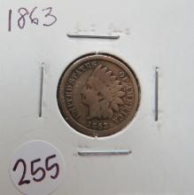 1863- Indian Head Cent