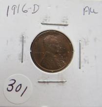 1916-D Wheat Cent