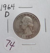 1964-D Washington Quarter