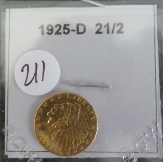 GOLD COINS AND CURRENCY AUCTION