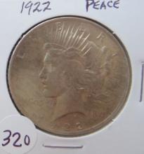 1922- Peace Dollar
