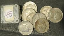 (8) 1939- Jefferson Nickels