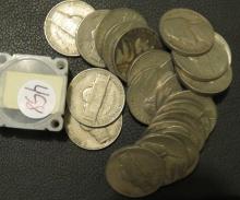 (21) 1940-1942 Jefferson Nickels