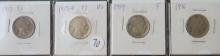 1913 (T1), 1913 (T2), 1914, 1915 Buffalo Nickels