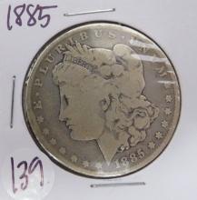 1885- Morgan Dollar