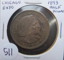 1893- Columbian Half Dollar