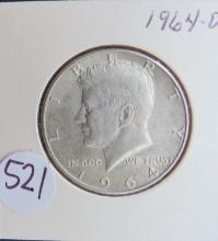 1964-D Kennedy Half Dollar