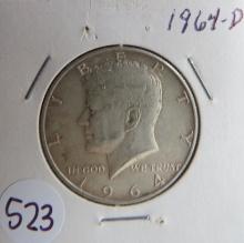 1964-D Kennedy Half Dollar