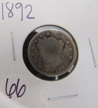1892- Liberty Head Nickel