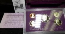 1991 S Proof Set, original as issued.