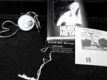 Heavy Metal Mooding Watch, Weather Report, may need a new battery. New in box.