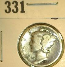 1923 S Mercury Dime, Very Good.