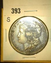 1878 S Morgan Silver Dollar, Fine.