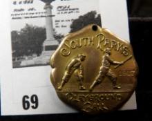 SOUTH PARKS/PLAYGROUND/BALL/1917, holed Pendant.