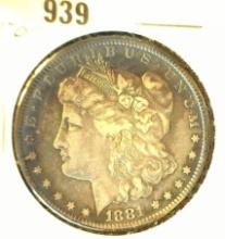1881 O Morgan Silver Dollar.