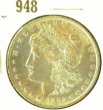 1882 O Morgan Silver Dollar, Brilliant Uncirculated.