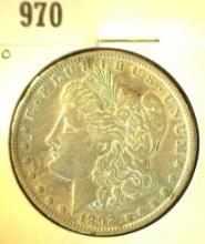 1892 O Silver Morgan Dollar, VF+.