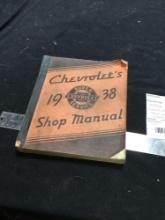 vintage 1938 Chevrolet shop manual complete