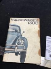 vintage 1965 Volkswagen owners, manual complete