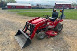 2018 Massey Ferguson GC1705 Compact Tractor with Loader