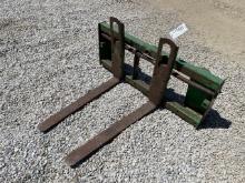 John Deere Tractor Pallet Forks