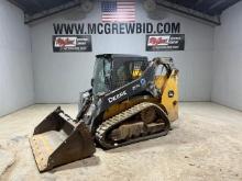 2018 John Deere 317G Skid Steer Loader