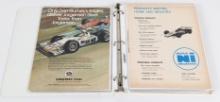 Vintage Indy Car Advertising & Newspaper Cutouts