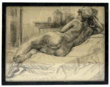 Lois Davis IN Artist Female Nude Study Drawing