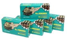 250 Rounds Brown Bear 9mm Markov Ammunition